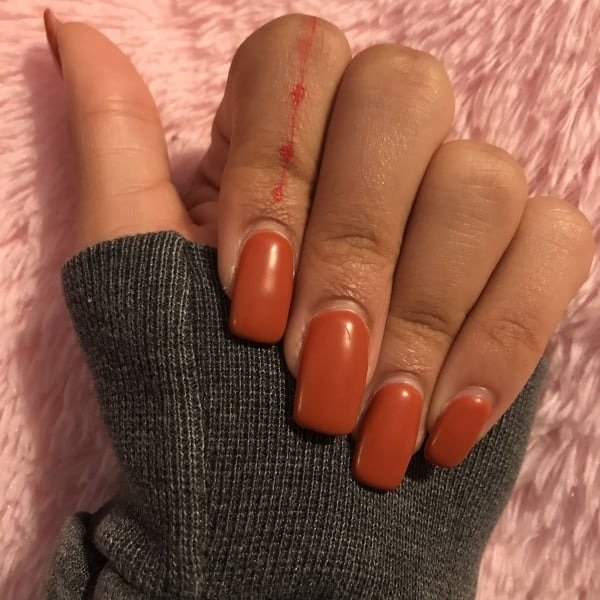 Burnt-orange-nails-designs
