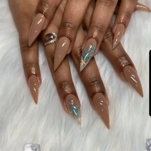 Earthy-Tone-Nail-Designs