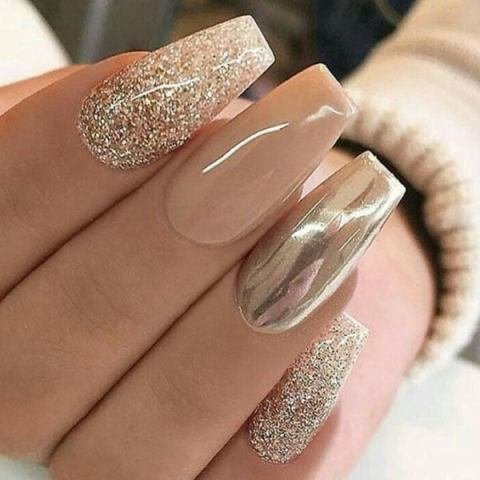 Glitter-Nails-Fall-Designs
