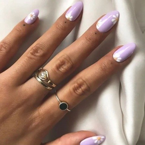 Lilac-nails-designs